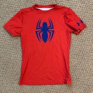 Under Armour Spider-Man Shirt, Youth XL